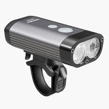 Raveman PR1000 USB Rechargeable DuaLens Front Light with Remote in Grey/Black (1000 Lumens)