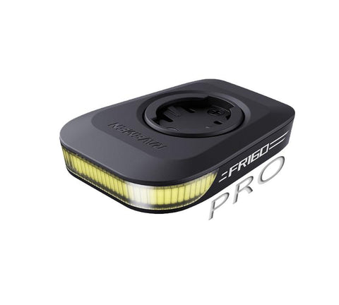 Ravemen FR160 USB Rechargeable Out-Front Front Light in Black (160 Lumens) - Compatible with Garmin