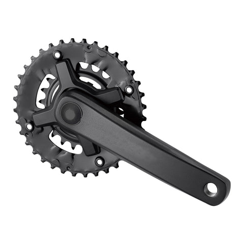 KranX 36-22T Steel Chainring 170mm Alloy Crank Chainset in Black