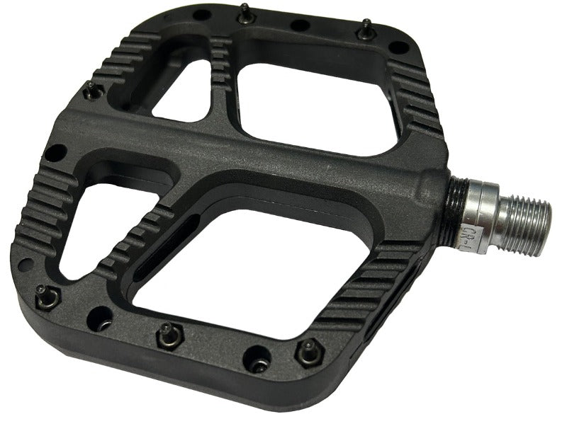 KranX Trail Bright Platform Pedal - Black