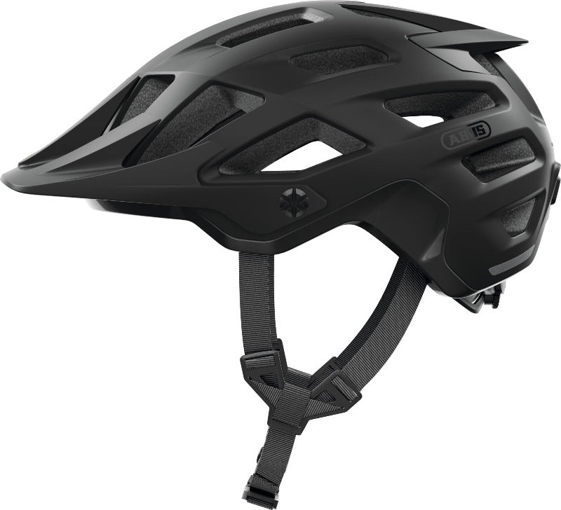 ABUS Moventor 2.0 MTB Helmet - Velvet Black- Side