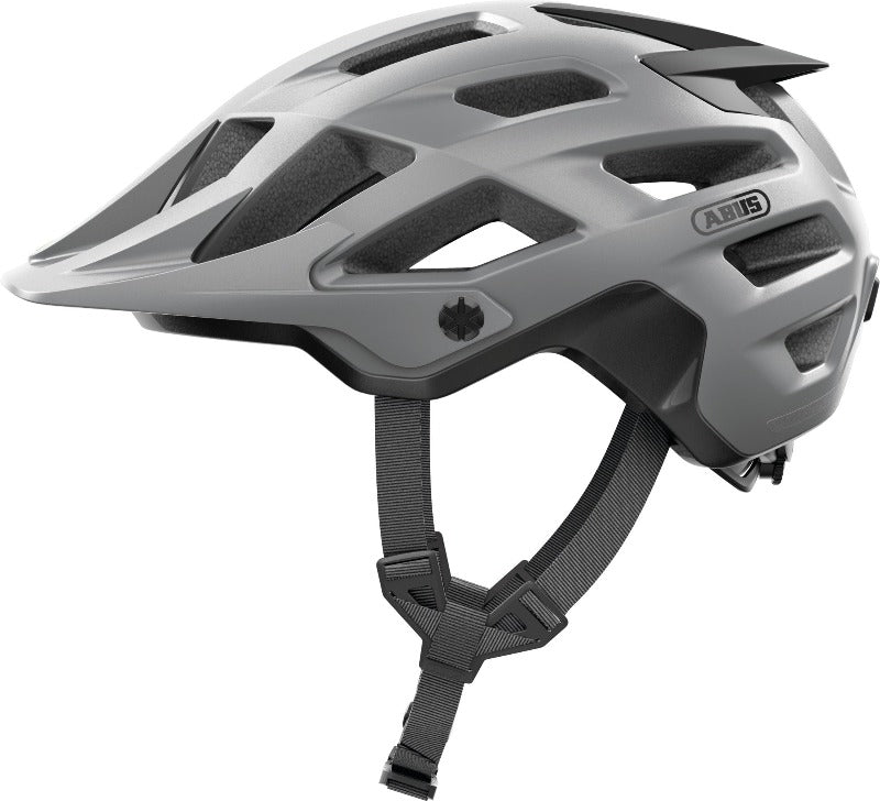 ABUS Moventor 2.0 MTB Helmet - Concrete Grey - Side