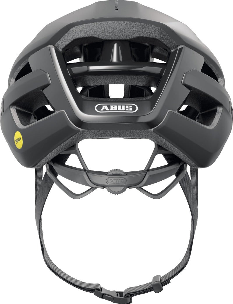 ABUS Powerdome MIPS Road Helmet - Velvet Black - Back