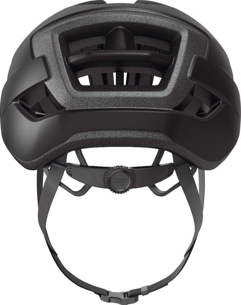 ABUS Wingback Road Helmet - Velvet Black - Back