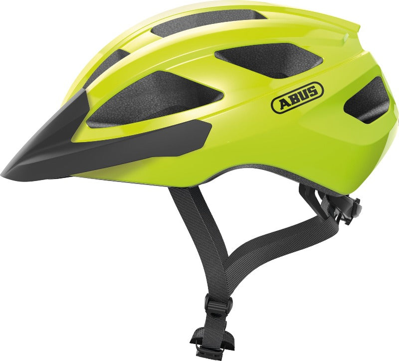 ABUS Macator Road Helmet - Signal Yellow