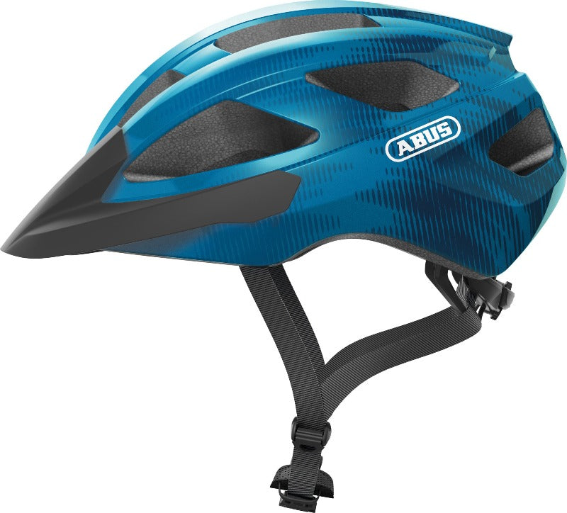 ABUS Macator Road Helmet - Steel Blue