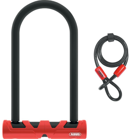 ABUS Ultimate 420 U-Shackle Lock + 10/120 Cobra Cable