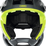 ABUS AirDrop MIPS MTB Full Face Elite Helmet - Concrete Grey - Front