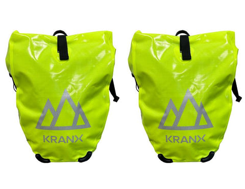 KranX Grampian Waterproof Panniers 48L (Pair)