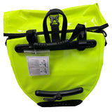 KranX Grampian Waterproof Panniers in Fluo Yellow 48L (back