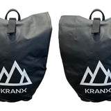 KranX Grampian Waterproof Panniers 48L (Pair) - Black