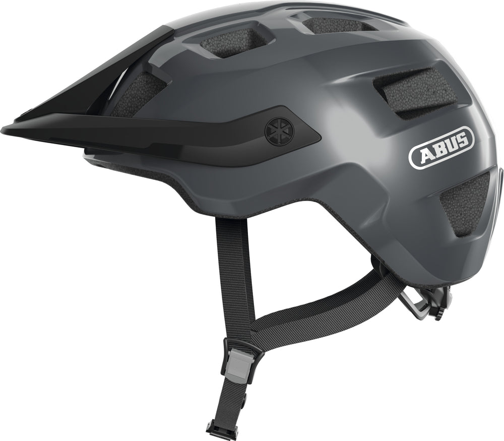 ABUS MoTrip MTB Helmet - Concreate Grey - Side