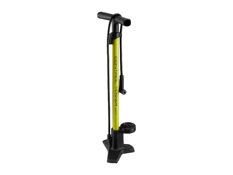 Giant Control Tower Comp Floor Pump - Yellow