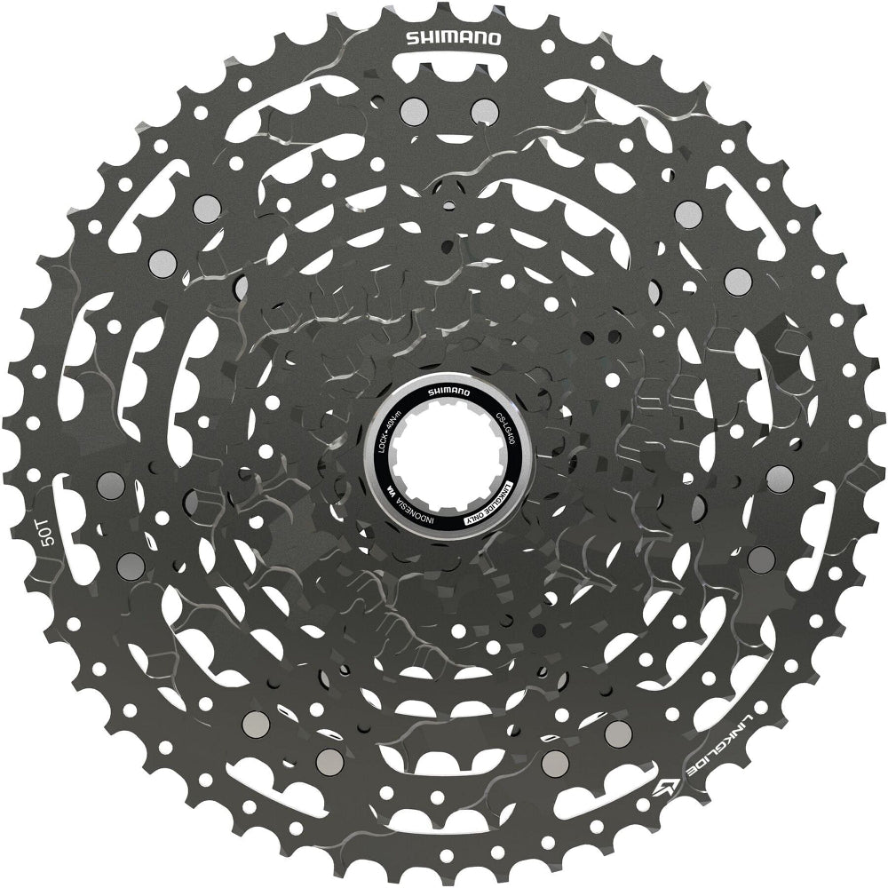 Shimano CS-LG400-11 CUES Link Glide Cassette, 11-Speed