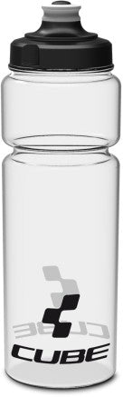 Cube Bottle 0.75L Icon Water Bottle - Transparent
