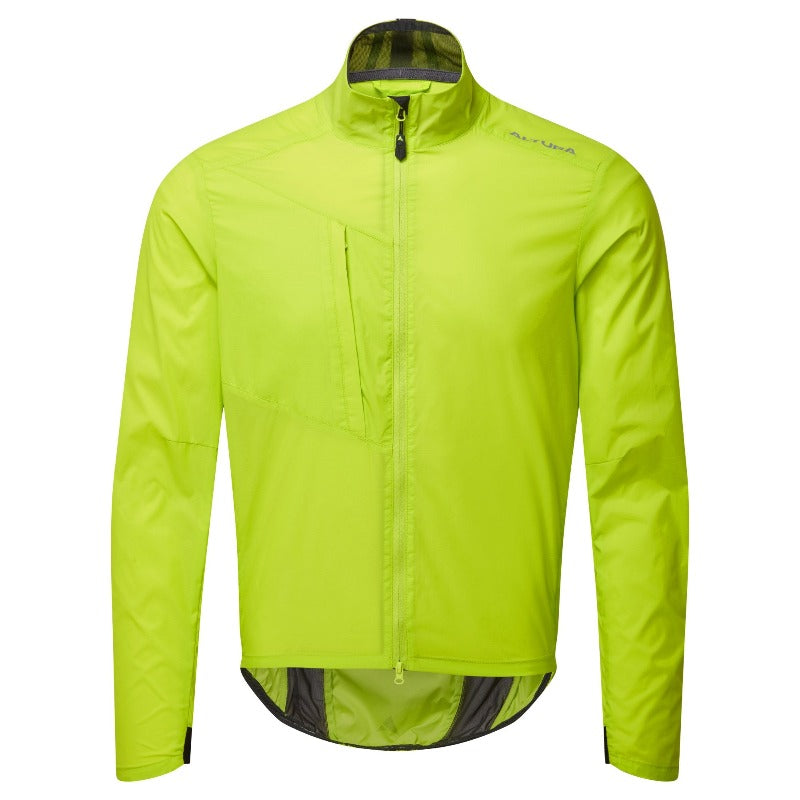 Altura Airstream Men's Windproof Jacket - Front - Lime