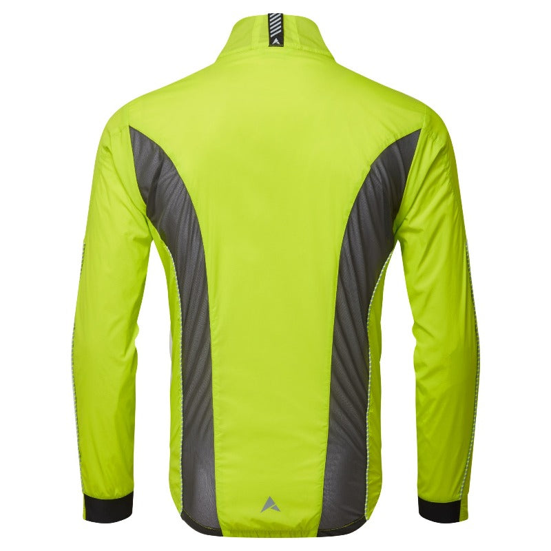 Altura Airstream Men's Windproof Jacket - Back - Lime