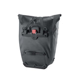 Altura Thunderstorm City Waterproof Cycling Pannier 20L - Black - Back view
