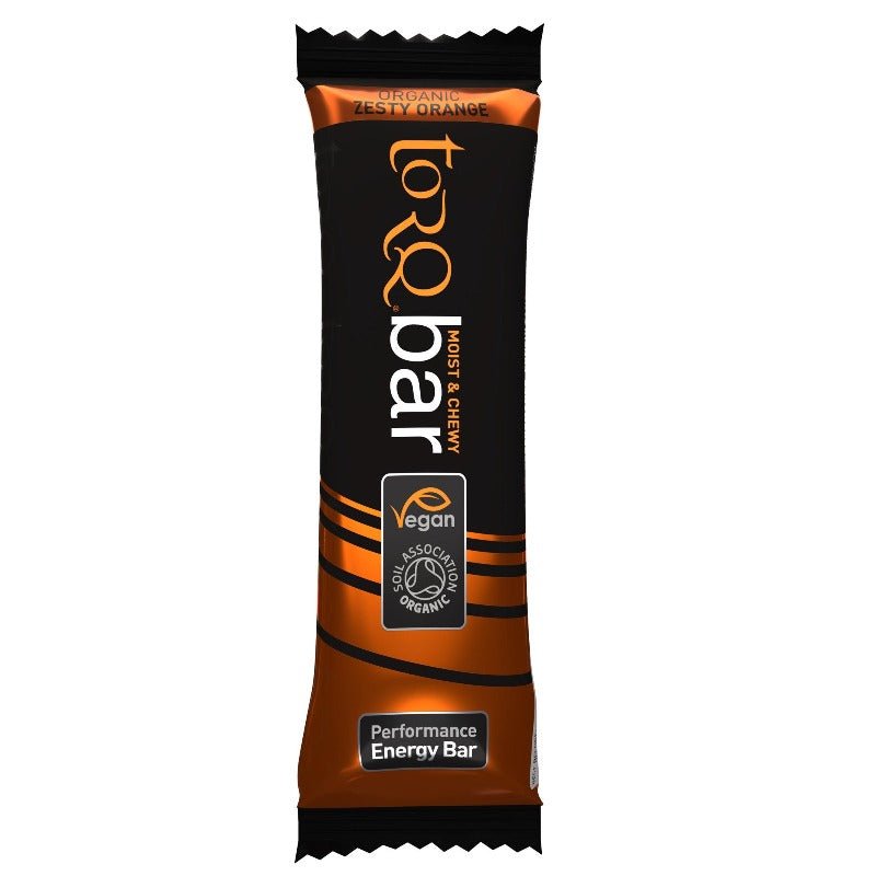 Torq Organic Energy Bar - Zesty Orange