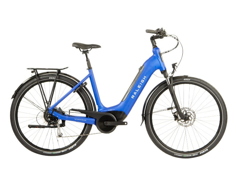 Raleigh Motus GT Lowstep Derailleur Electric Bike - Blue