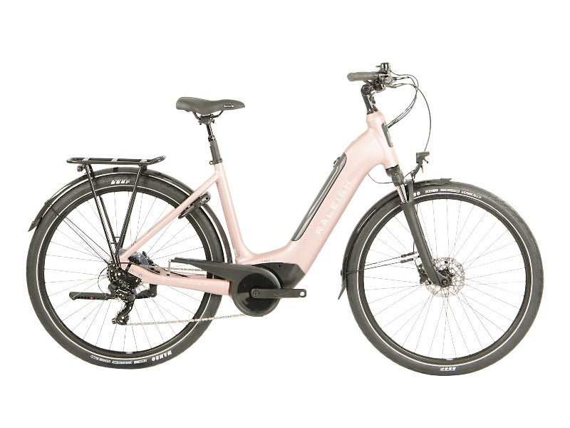Raleigh Motus Tour 500 Lowstep Derailleur Electric Bike - Pink