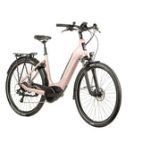 Raleigh Motus Tour 500 Lowstep Derailleur Electric Bike - Pink - Front view