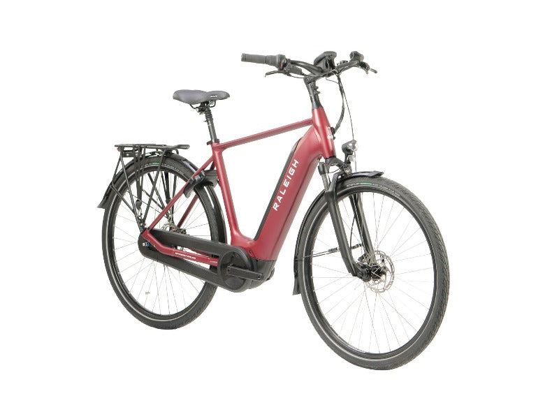 Raleigh Motus Tour Cross Bar Hub Electric Bike - Front view