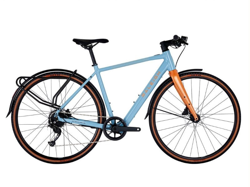 Raleigh Trace Electric Bike - Blue